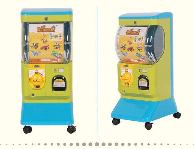 厂家热销供应 扭蛋机 自动四轮推动单层投币扭蛋机 扭蛋玩具机