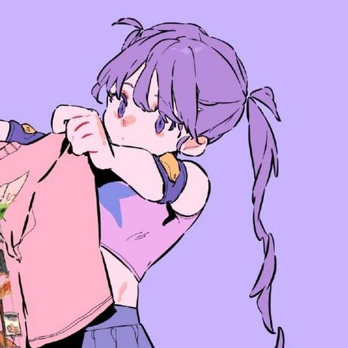 有没有类似赛博朋克感觉的动漫头像呀!