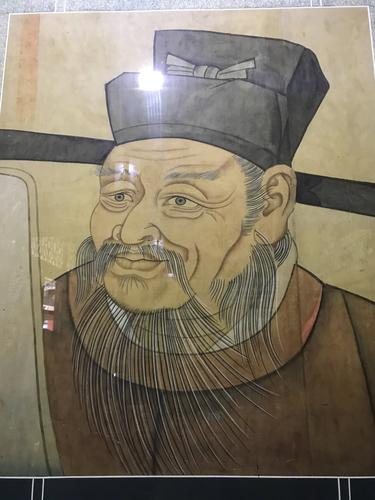 包公画像,原来包大人是长这个样子的哦.