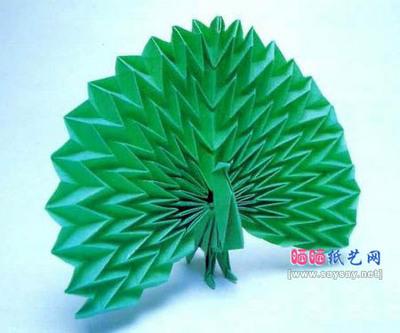 搜索孔雀折纸 - 晒晒纸艺网-43kb