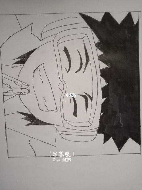 手绘带土_手绘_文化_绘画