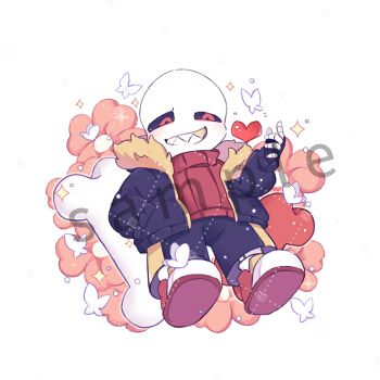传说之下undertale周边 undertale周边传说之下sans钥匙扣徽章frisk