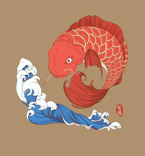 锦鲤设定(已商用)_有汪自远方来__插画师作品_涂鸦gr.