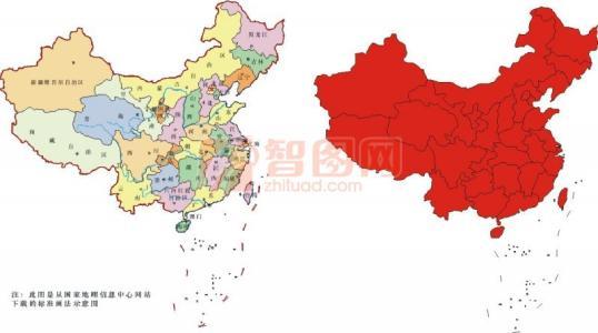 中地图简笔画图片大全