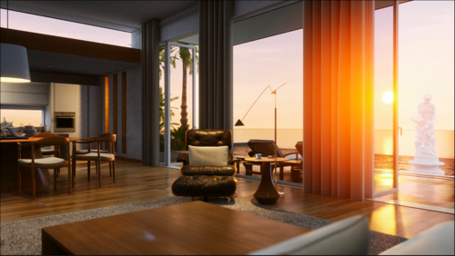ue4室内昼夜循环
