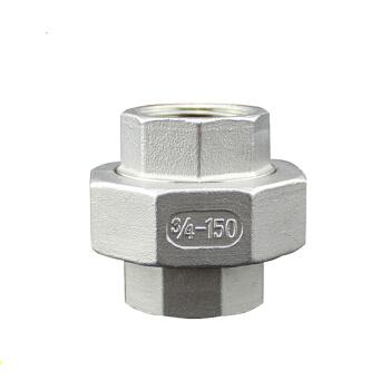 2012f304不锈钢活接头活结152f4分不锈钢水暖水管配件管接头抖音304