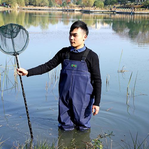 日韩欧美半身下水裤现货全身下水衣连体抓鱼捕鱼服钓鱼裤厂家批发