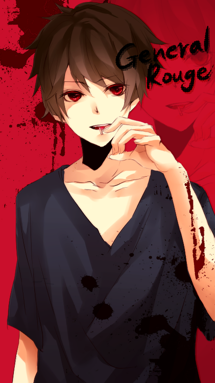 我想找一些眼睛是红色的动漫男生图片 求方法