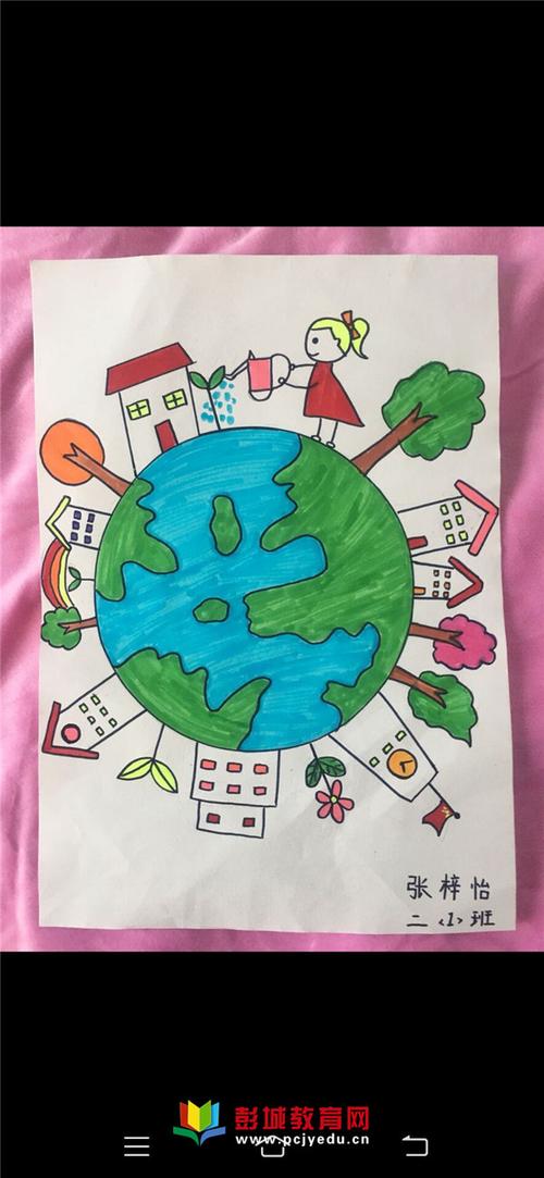 【童心绘绿,拥抱春天】棠张镇实验小学举行植树节环保