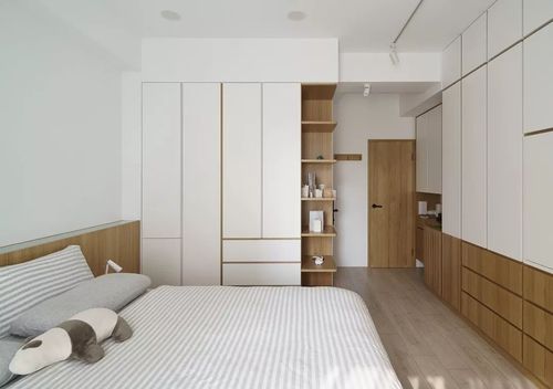 100㎡日式风复式,悬空鞋柜 整墙衣柜,小日子就该这样简单温暖!