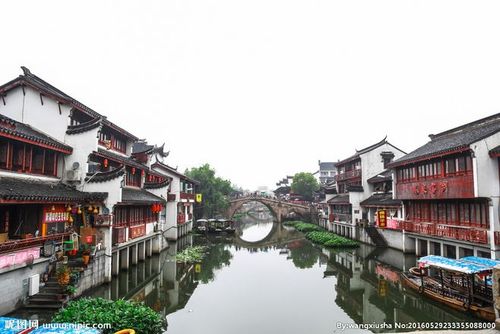 河流 古建筑 古宅 民居 民宅 小桥流水 屋檐 红窗 摄影-国内风景 摄影