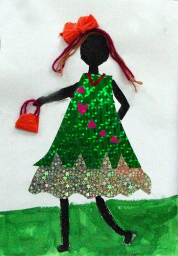 漂亮的服饰 (剪贴画)