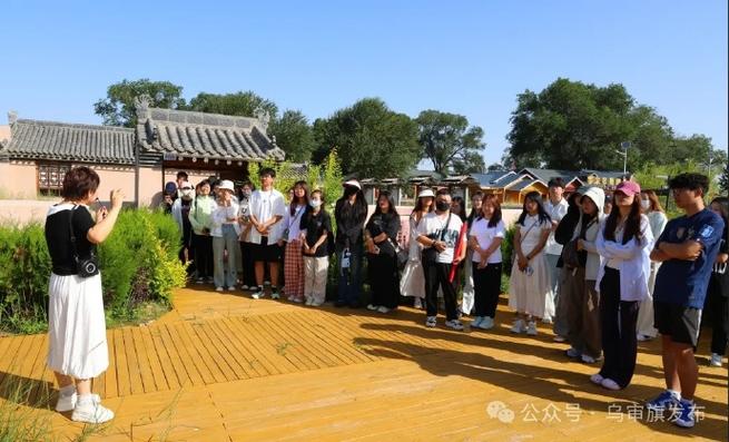 70余名学子"打卡"家乡!乌审旗这趟"实践课"太圈粉