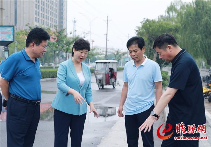 睢县县委书记吴海燕调研督导防汛工作