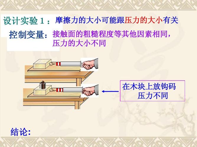 北师大版物理八下7.6探究-摩擦力的大小与什么有关课件 (4)ppt