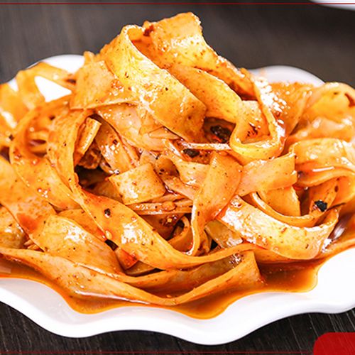 陕西特产香辣口味面皮宝鸡岐山凉皮西安小吃其它