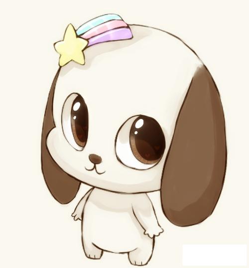 可爱的狗狗简笔画