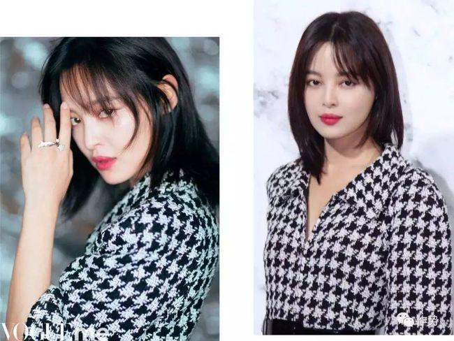 引发锁骨发风潮 一时间微博,小红书,甚至朋友圈 都是"辛芷蕾同款"