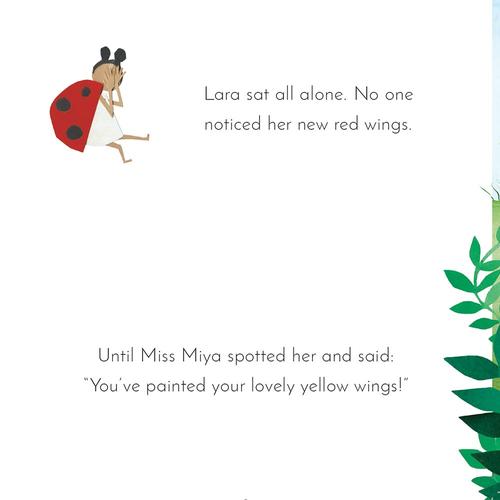 lara the yellow ladybird