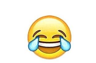 哭笑不得表情简笔画第1页