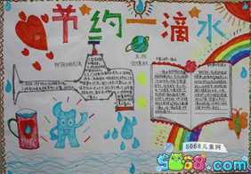 水污染的宣传手抄报 环境污染手抄报