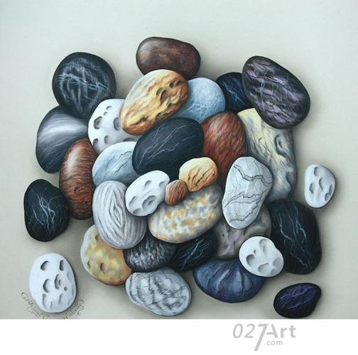 彩色铅笔画物体的立体感彩色铅笔画
