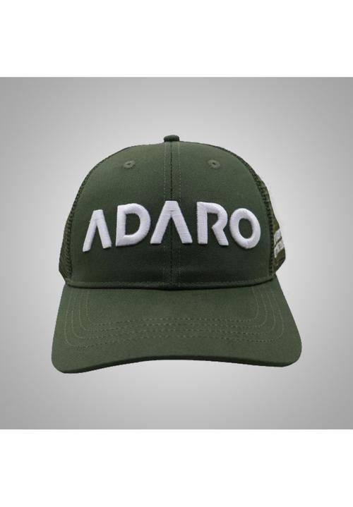 adaro green trucker cap