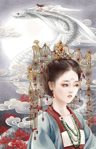 综影视含孟婆三七综穿孟婆三七综影视 孟婆三七古风插画 线稿 孟婆
