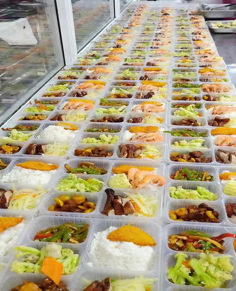 工地盒饭配送芜湖虎盛餐饮公司芜湖盒饭配送