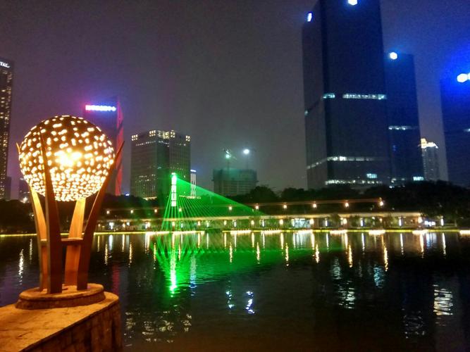 千灯湖公园旅游景点攻略图