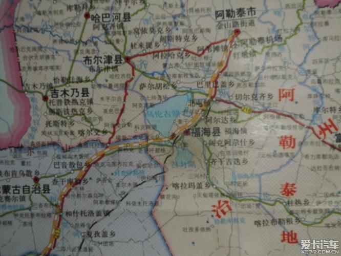 阿勒泰乌伦古湖福海自驾赏景吃鱼