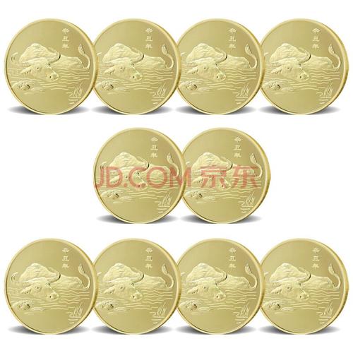 广博藏品 2021年沈阳造币厂牛年纪念章 牛年生肖币第二轮十二生肖贺岁