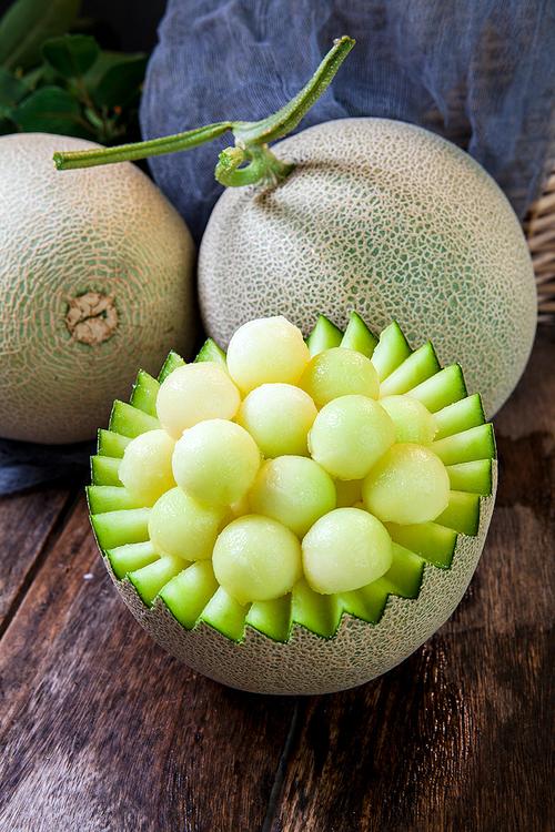 网纹蜜瓜样片拍摄 | 九零微文化