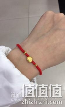 菜百 足金黄金转运珠 60元包邮(70-10) 天猫特价￥60.00