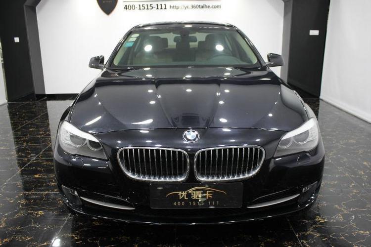【杭州】2013年4月 宝马 宝马5系 525li 2.0t 豪华型 黑色 自动档