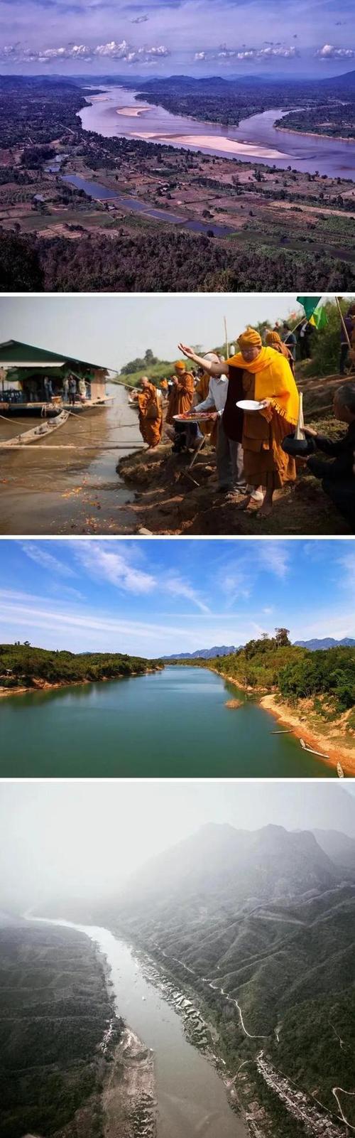 湄公河沿岸自然人文风光