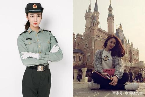 变化之大已超乎想象,中国最美女兵网上爆红,入伍前曾是内衣模特