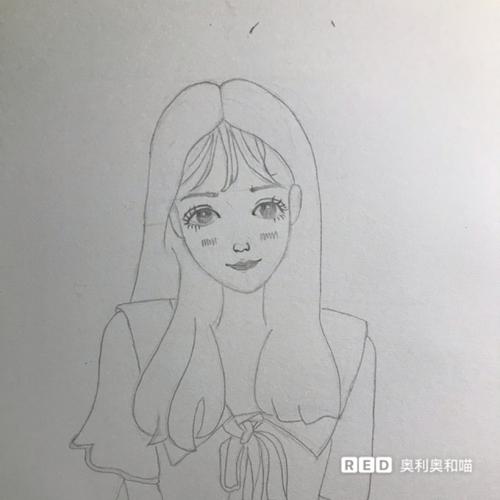 原创-线稿~02_简笔画_眉毛_简笔画教程_文化_绘画
