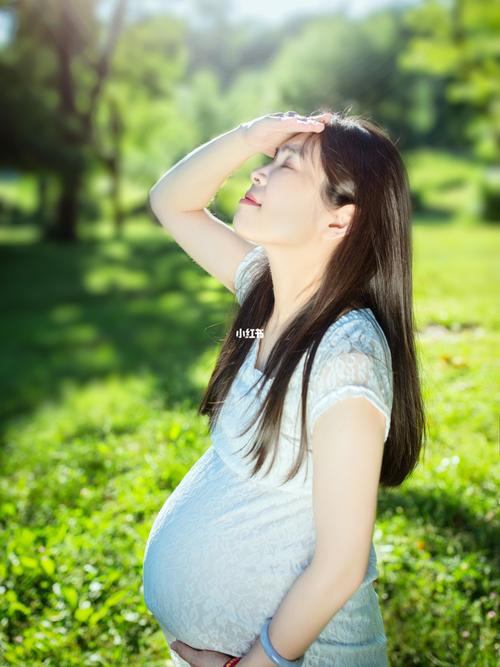 阳光森林系美丽孕妈_森林系_孕妈_写真_kissena park攻略_写真分享