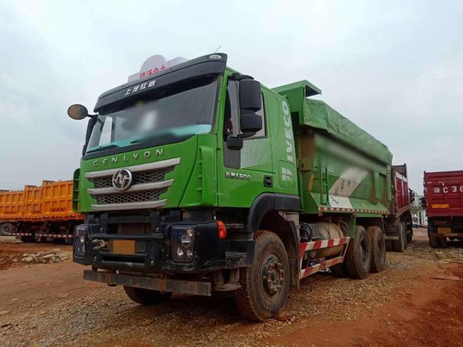 红岩杰狮环保u型自卸车国五环保自卸车二手环保绿皮自卸车环保工程