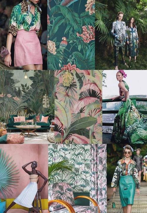 2022春夏重点流行趋势预测和大自然杠上了