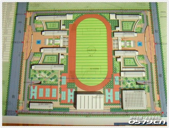 大金华首发,高大上的湖海塘九年一贯制学校设计方案