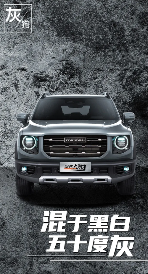 哈弗大狗颜色征名公布经公开征名大狗6种颜色分别命名橙狗红狗白狗绿