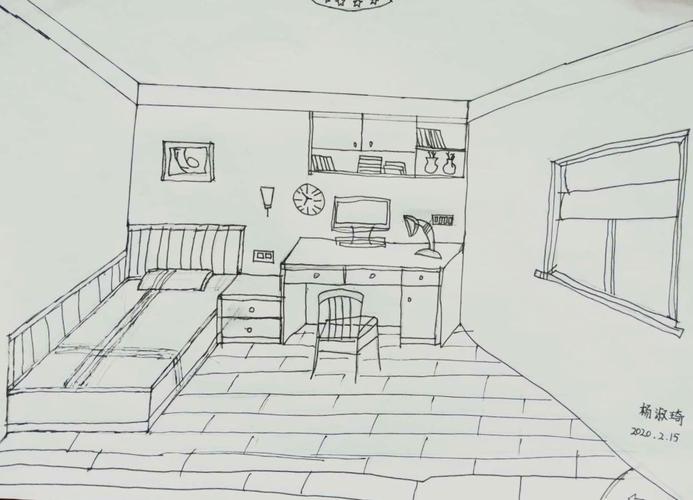 四下美术《房间的一角》优秀作业展(一)