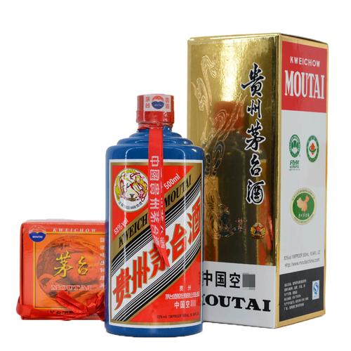 【苍远11】2009年 53度 蓝瓶特殊加字飞天茅台酒 500ml