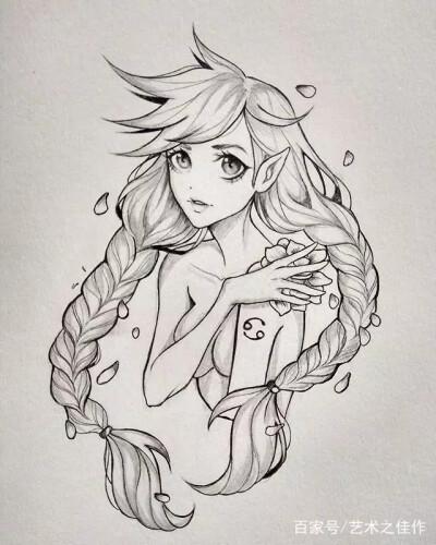 铅笔画