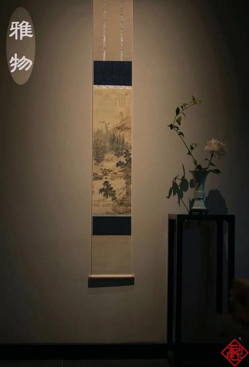 日式卷轴手工装裱