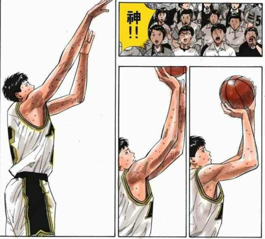 《灌篮高手》神宗一郎是一个在三井寿光环下生存的得分王
