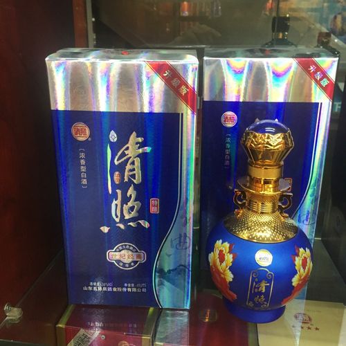 山东济南特产 百脉泉清照36度世纪经典 清照酒 整箱6