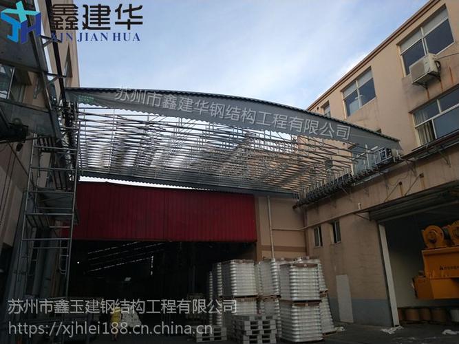 湖州吴兴大型电动推拉式雨棚布活动式遮阳蓬伸缩仓库大篷厂家直销